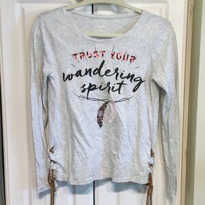 Justice Girls "Trust your Wandering Spirit" Tee